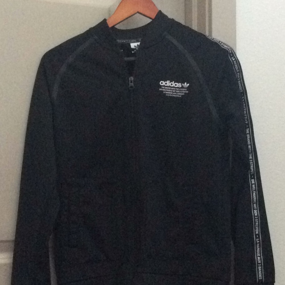adidas zip up